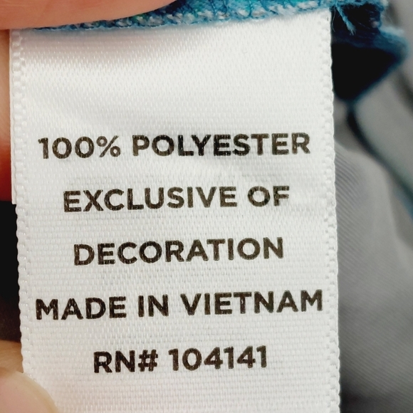 New Walter Hagen Flat Front Stretch Houndstooth Blue Printed Golf Shorts P4595 - Picture 8 of 9